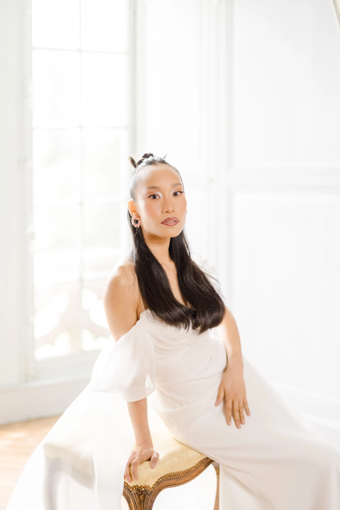 robe beige rose marron gris